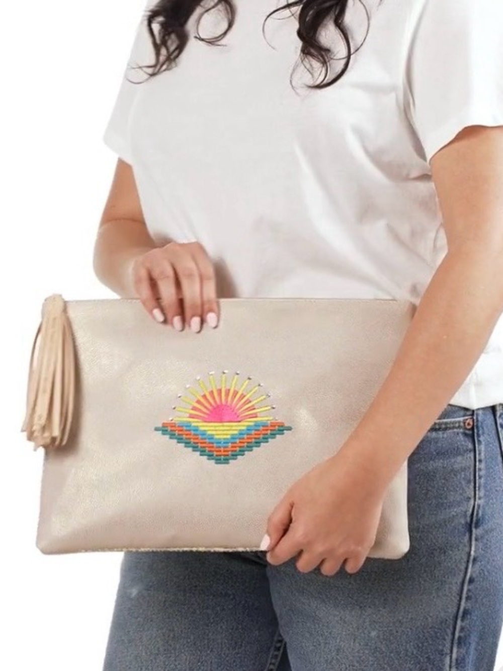 Consuela Fuzzy Take Me Out Clutch